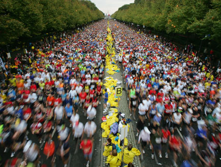מרתון ברלין (צילום: Andreas Rentz, GettyImages IL)