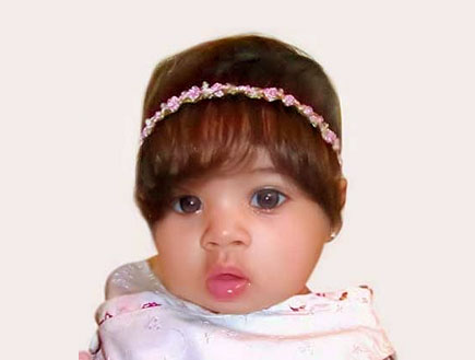 תוספות שיער לתינוקות (יח``צ: http://www.babybangshairband.com/)