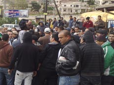 צעדת פעילי ימין באום אל פאחם (צילום: חדשות 2 - יוסי זילברמן)
