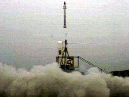 ניסוי טיל כיפת הברזל (צילום: חדשות 2)