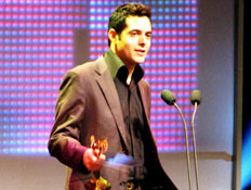 פרסי התיאטרון 2009 - דן שפירא (צילום: טל פרי)