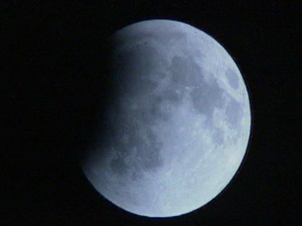 ליקוי ירח בליל הסדר (צילום: אושר דורון)