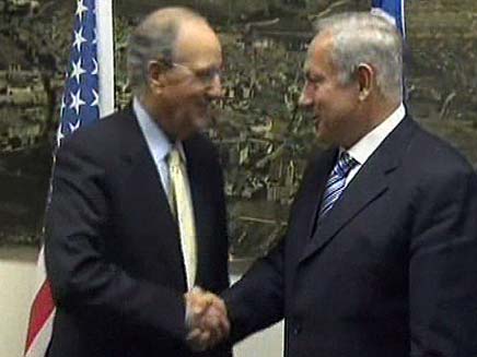 מיטשל וראש הממשלה נתניהו. ייפגשו ביום שלישי (צילום: חדשות 2)