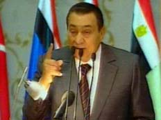 מובארק נשיא מצריים (צילום: חדשות 2)