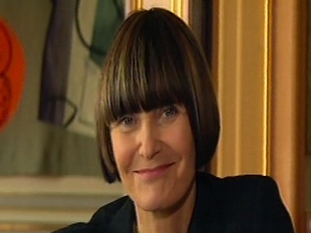שרת החוץ השוויצרית קלמי ריי (צילום: חדשות 2)