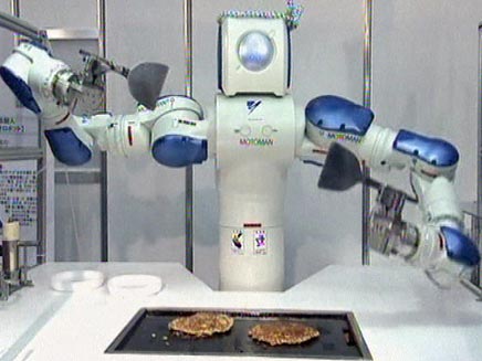 רובוט סושי שף (צילום: חדשות 2)