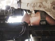"אני גאה בכם", חייל אמריקני באפגניסטן (צילום: חדשות 2)