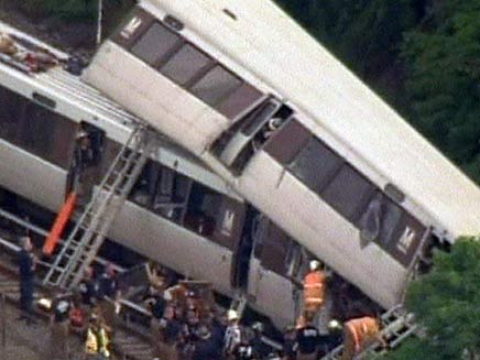 תאונת רכבות קטלנית. ארכיון (צילום: חדשות 2)