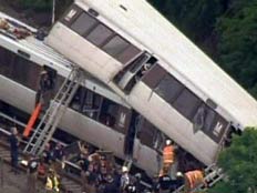תאונת רכבות קטלנית. ארכיון (צילום: חדשות 2)