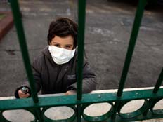 ילד, שפעת חזירים אילוסטרציה (צילום: AP)