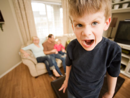 ילד צועק- משפטים מעצבנים של ילדים