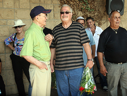 לוויה דודו טופז (צילום: אורי אליהו)