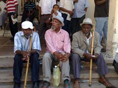 הפגנת העדה האתיופית בפתח תקווה (צילום: גלעד שלמור)