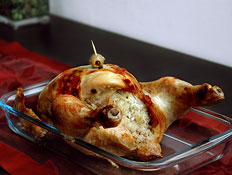 עוף שלם בתנור - מרטיני (צילום: עמרי אנדרס צורף)