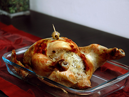 עוף שלם בתנור - מרטיני (צילום: עמרי אנדרס צורף)