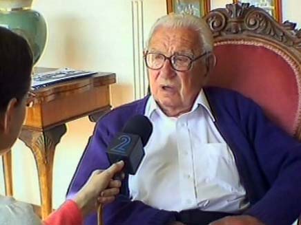 ניקולאס וינטון - יהודי בריטי שהציל יהודים בשואה (צילום: חדשות 2)