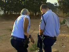 זירת הרצח בנתניה (צילום: חדשות 2)