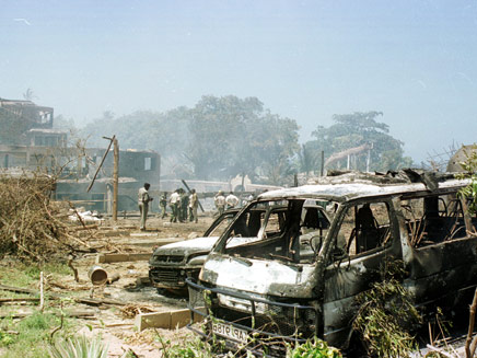 הפיגוע בקניה, 2002 (צילום: AP)