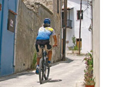 אופניים בקפריסין (צילום: גלובס TV)