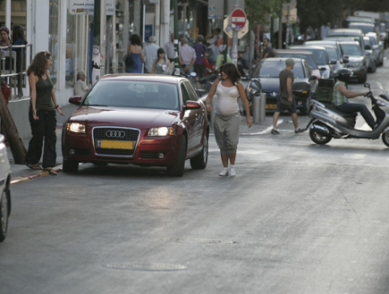 מירי נבו בהריון, פפראצי (צילום: אלעד דיין)