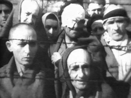 אסירים בשואה. ארכיון (צילום: חדשות 2)