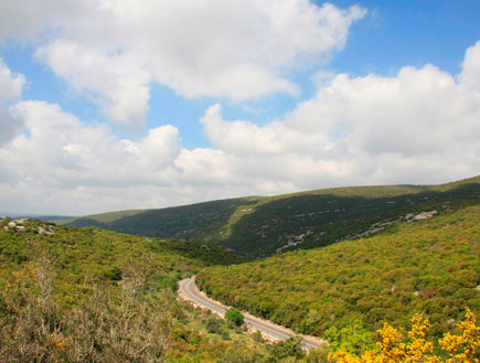 מצומת חוסן לראמה (צילום: חנן ישכר, 