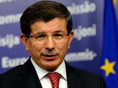 שר החוץ הטורקי דאבוטולו (צילום: AP)