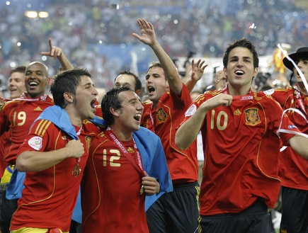 ספרד זוכה ביורו 2008. אין שום סיבה שהתמונות לא יחזור על עצמן (רויט (צילום: מערכת ONE)
