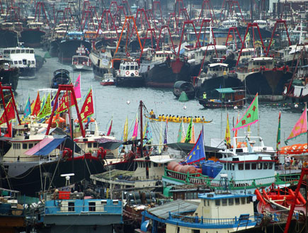 נמל אברדין, הונג קונג (צילום: Christian Keenan, GettyImages IL)
