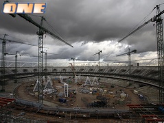 האצטדיון האולימפי. חריגות ענק בתקציב (רויטרס) (צילום: מערכת ONE)