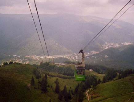 סינאיה, מחוז טרנסילבניה ברומניה (צילום: ויקיפדיה)