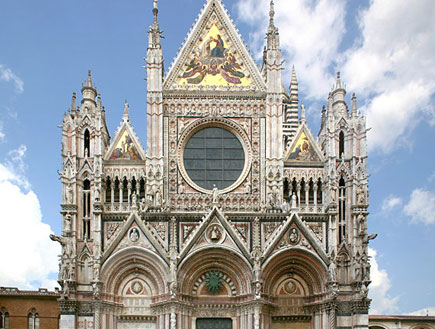 הקתדרלה של סיינה, טוסקנה (צילום: ויקיפדיה)