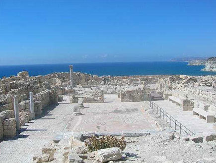 האתר הארכיאולוגי קוריון ליד לימסול, קפריסין (צילום: ויקיפדיה)