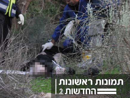 גופה כפותה נמצאה באשדוד (צילום: אורי קריספין - אתר אשדודנט)