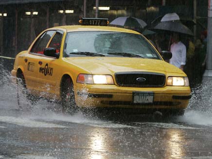 מונית בניו יור'ק (צילום: חדשות 2)