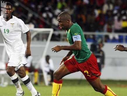 סמואל אטו. הגיע ל-17 שערים באליפויות אפריקה בכל הזמנים (רויטרס) (צילום: מערכת ONE)
