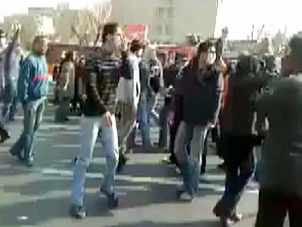 הפגנות באירן (צילום: חדשות 2)