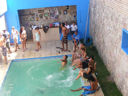 הבריכה בוילה בברזיל