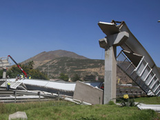 רעידת אדמה בצ'ילה (צילום: רויטרס)