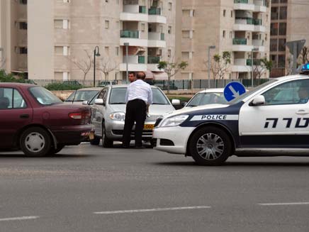 נהג שצפר לרכב שמלפניו הותקף (צילום: אלירם משה, אתר אשקלון NOW)