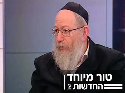 הרב יעקב ליצמן (צילום: חדשות 2)