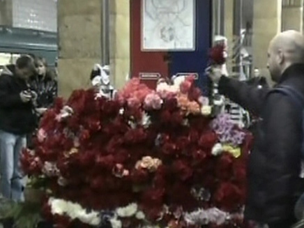 תחנת הרכבת במוסקבה לאחר הפיגוע (צילום: חדשות 2)