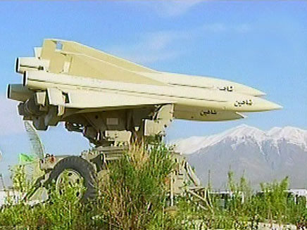 טיל אירני חדש נחשף (צילום: חדשות 2)