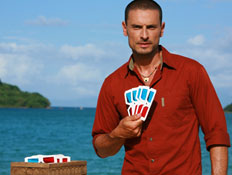 גיא זוארץ עם משקפי תלת מימד