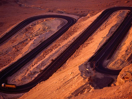כביש ישראלי באתר לונלי פלנט (צילום: אתר לונלי פלאנט, האתר הרשמי)