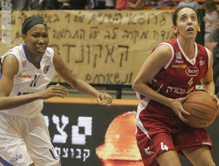 לייני סאלווין. בדרך ל-WNBA? (דרור עינב) (צילום: מערכת ONE)