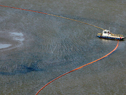 כתם הנפט במפרץ מקסיקו (צילום: רוייטרס)