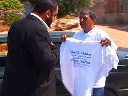 רפיק חלאילה - תומך בשחרורו של גלעש שליט (צילום: חדשות 2)