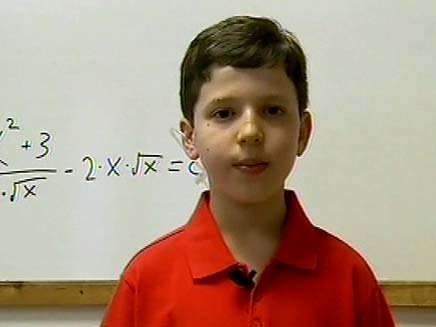 אביאל בוג, גאון מתמטי (צילום: חדשות 2)