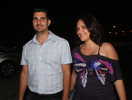 שלומי קוריאט ואשתו - בר מצווה משפחת דץ (צילום: אלעד דיין)